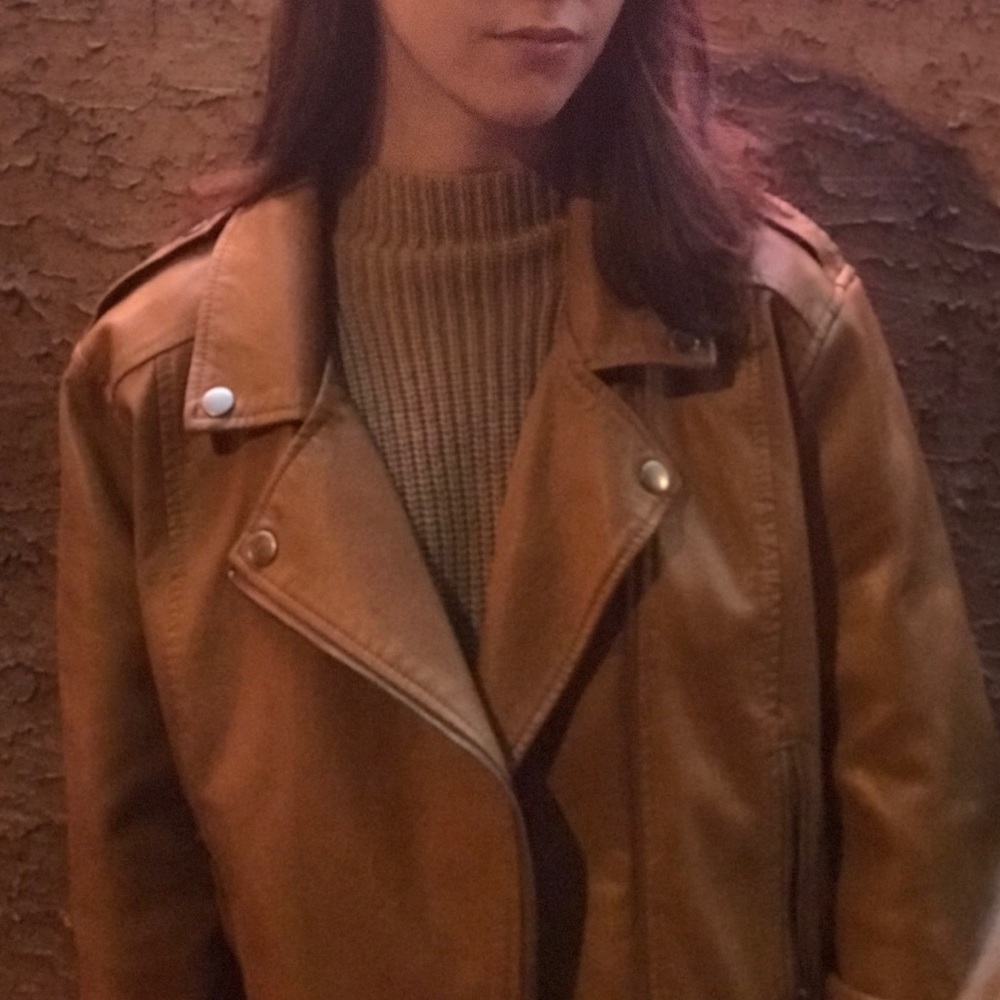 Leather jacket